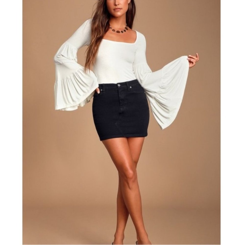 Free People Babetown Top Ivory. M, L